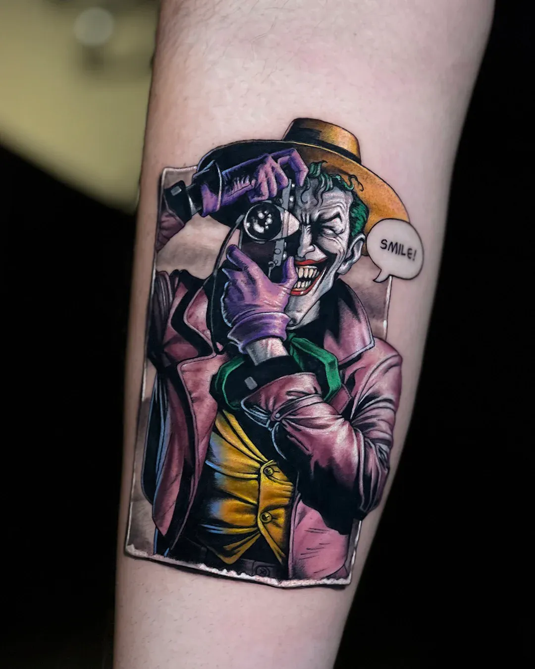 Custom Color tattoo by Oğuzhan Altay